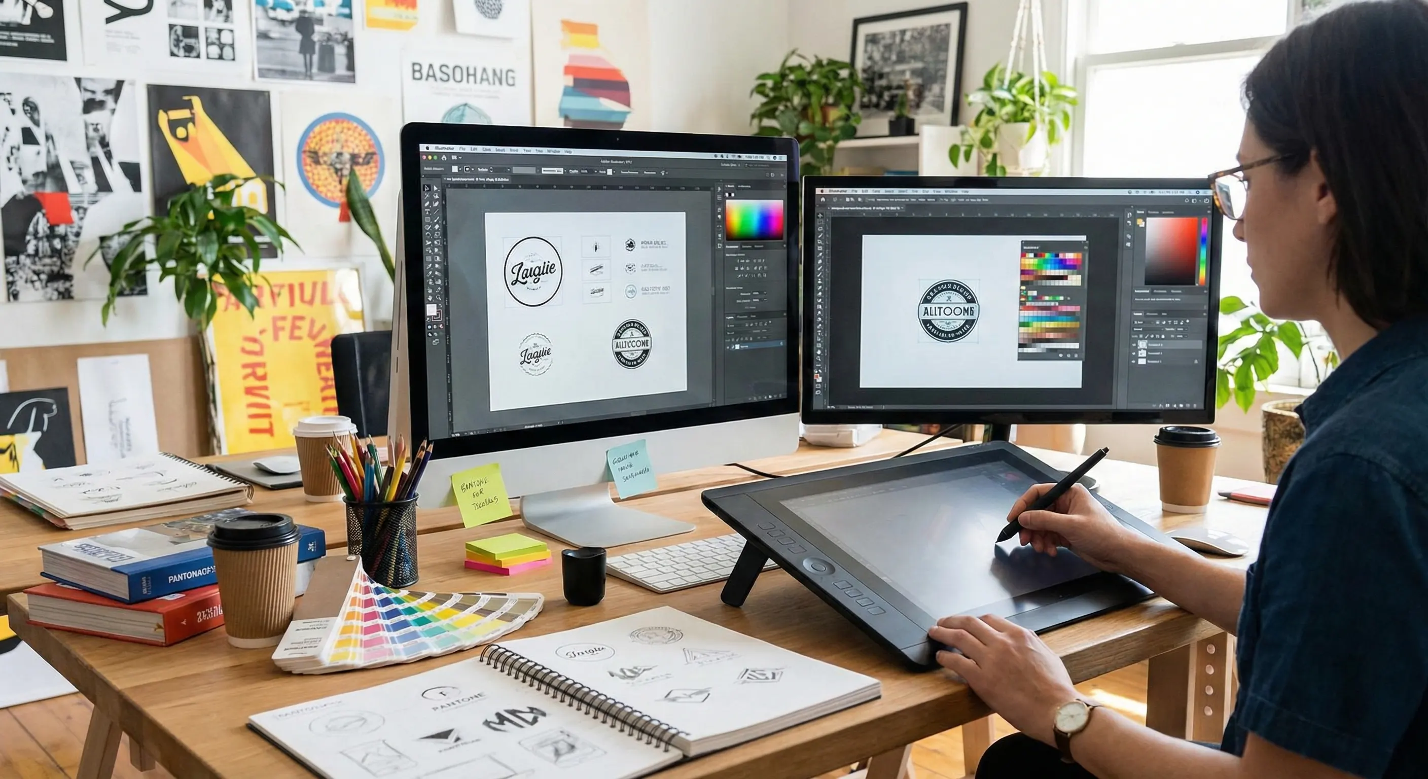 AI-Integrated Graphic Design